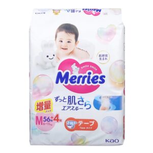 Bỉm Tã dán Merries size M nội địa (6-11kg)