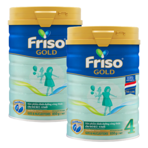 Sữa bò Frisolac Gold số 4 850g (2 - 6 tuổi)