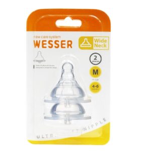 Núm ty Wesser cổ rộng siêu mềm (size M, 4M+, Y cut)