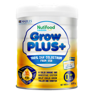Sữa GrowPLUS+ Sữa non Vàng 24H 800g (0-12 tháng)