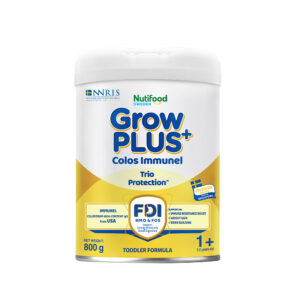 Sữa GrowPLUS+ Colos Immunel 800g (Từ 1 - 2 tuổi) lon vàng