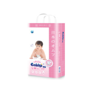 Bỉm Tã dán Goldgi X5 size L 56 miếng (9 - 14kg)