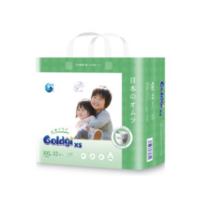 Bỉm Tã quần Goldgi+ X5 size XXL 32 miếng (Trên 15kg)