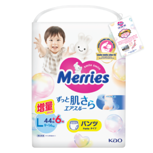 Bỉm Tã quần Merries size L (cho bé 9~14kg)