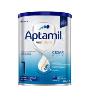 Sữa Aptamil New Zeland Profutura Cesar Biotik 800gr Số 1 (0-12 tháng)