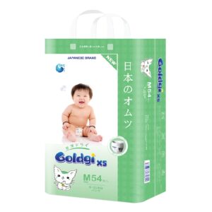 Bỉm Tã quần Goldgi X5 size M 54 miếng (cho bé 6 - 11kg)