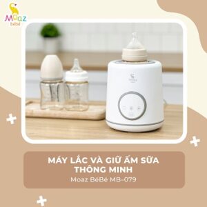 Máy lắc sữa và ủ ấm moaz bebe MB079