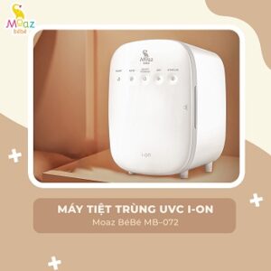 Máy tiệt trùng moaz sấy khô bình sữa tia uv MB072