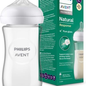 Bình Sữa Thuỷ Tinh Mô Phỏng Tự Nhiên Philips Avent 240ml