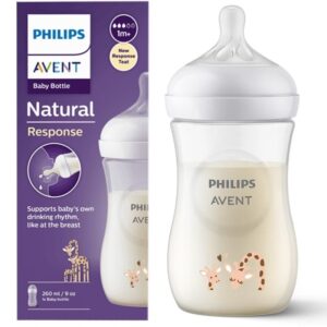 Bình sữa mô phỏng tự nhiên hình hươu Avent 260ml