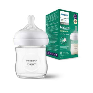 Bình sữa thủy tinh Avent mô phỏng tự nhiên 120ml
