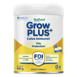 Sữa bột GrowPLUS+ Colos Immunel 0+ 400g (0-12 tháng)