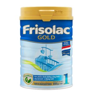 Sữa bò Frisolac Gold số 1 850g cho bé từ 0-6 tháng