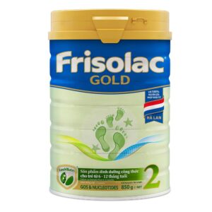 Sữa bò Frisolac Gold số 2 850g cho bé từ 6-12 tháng