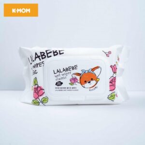 KHĂN ƯỚT CAO CẤP LALABEBE K-MOM HÀN QUỐC (100C)