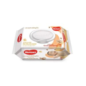 Khăn Ướt Huggies 72 Miếng Chiết Xuất Cacao Bơ Hạt Mỡ