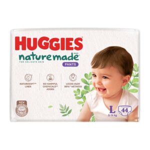 Tã quần Huggies Nature made size L 44 miếng (9 - 14 kg)