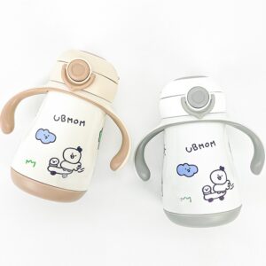 Bình hút Ubmom one touch giữ nhiệt 2in1 chính hãng - dung tích 260ml