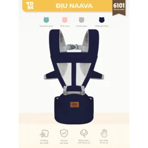 Địu ngồi 3D em bé đa năng Naava