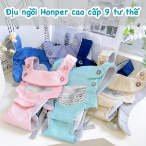 Địu ngồi HONPER cao cấp 9 tư thế HP611
