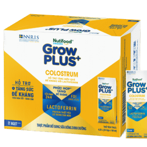 Sữa Nước Dinh Dưỡng Nutifood GrowPLUS+ Colostrum Lactoferrin 180ml