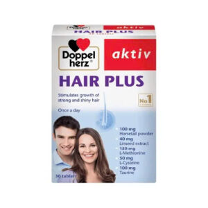Viên uống chống rụng và kích thích mọc tóc Doppelherz Hair Plus Đức
