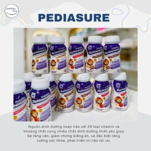 Sữa nước PediaSure Nga cho bé 1 tuổi 200ml vị Vani