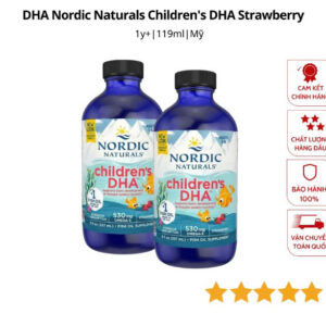 Siro DHA Nordic Naturals Children's DHA (1-6Y) - 119ml