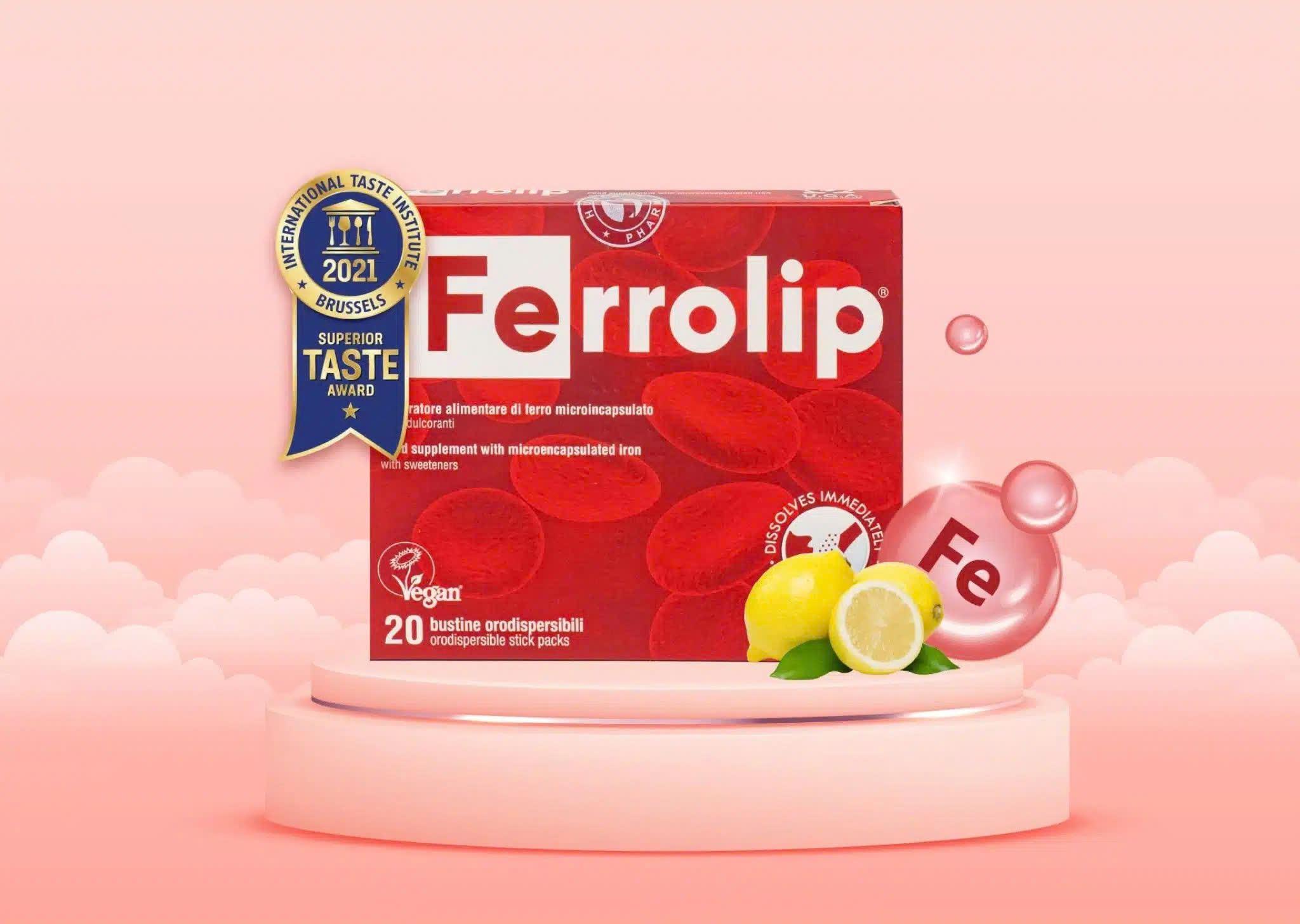 Ferrolip bổ sung sắt hữu cơ cho mẹ bầu
