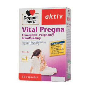 Viên uống bầu Vital Pregna Doppelherz Aktiv giúp tăng cường sức khỏe và thể chất