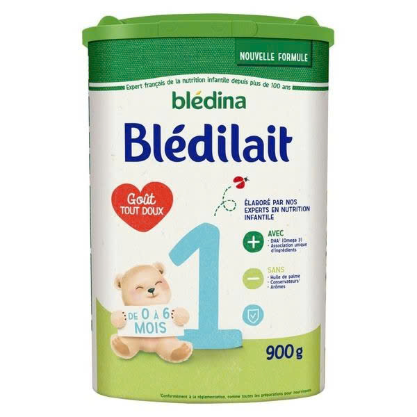Sữa bột Bledina số 1 900g