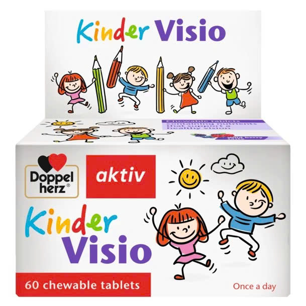 Viên sáng mắt hỗ trợ thị lực ngăn ngừa cận thị Kinder Visio Doppelherz