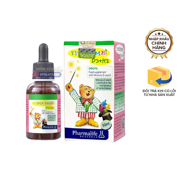 Vitamin Fitobimbi D3K2 Italy 30ml