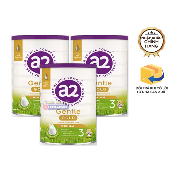 Sữa A2 gentle Gold số 3 800g