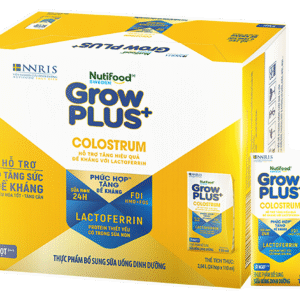 Sữa Nước Nutifood GrowPLUS+ Colostrum Lactoferrin 110ml
