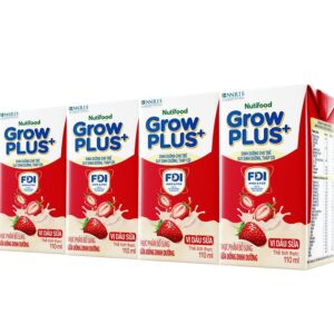 Sữa nước GrowPlus vị dâu 110ml