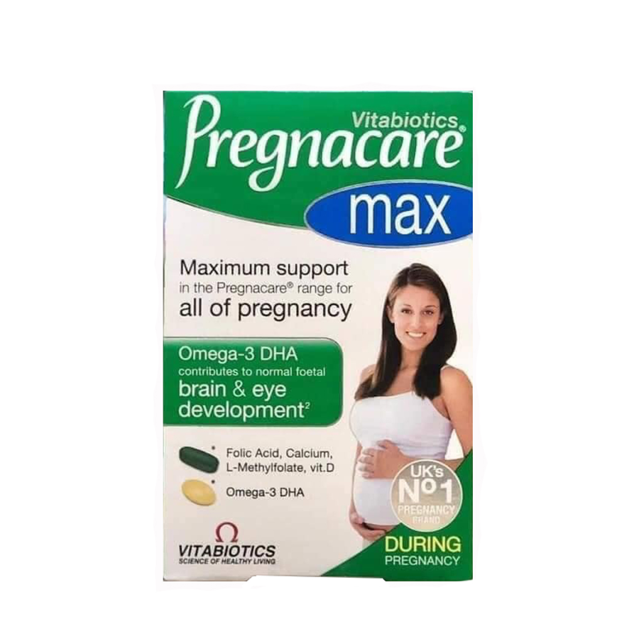 Tăng cường sức khỏe thai kỳ với Vitamin Pregnacare Anh Max