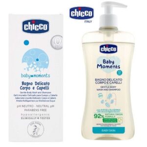 Sữa tắm gội chiết xuất Yến mạch Chicco 0M+ 500ml