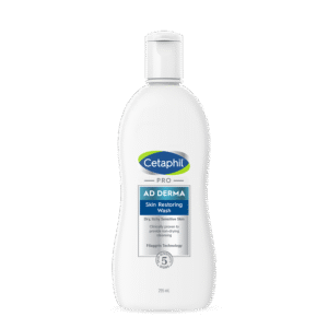 Sữa tắm dưỡng ẩm Cetaphil dịu lành hỗ trợ chăm sóc chàm da viêm da cơ địa