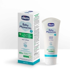 Kem dưỡng ẩm Chicco chứa Omega và Vitamin E 0M+ 100ml