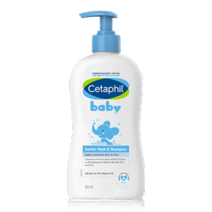 Sữa tắm gội Cetaphil Baby dịu lành cho bé Gentle Wash & Shampoo 400ml
