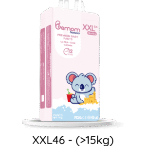 Bỉm tã quần Bemom Summer size XXL 46 miếng (trên 15kg)