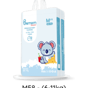 Bỉm tã dán Bemom Summer size M 58 miếng (6-11kg)