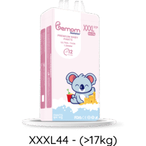 Bỉm tã quần Bemom Summer size XXXL 44 miếng (trên 17kg)