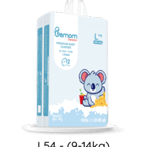 Bỉm tã dán Bemom Summer size L 54 miếng (9-14kg)
