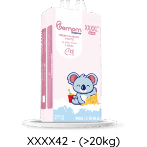 Bỉm tã quần Bemom Summer size XXXXL 42 miếng (trên 20kg)