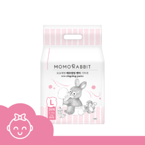 Bỉm quần bé gái Momo Rabbit size L26 (8-12kg)