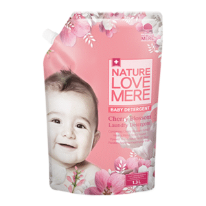 Nước giặt Thuần Chay Nature Love Mere Cherry Blossom 1300ml (túi)