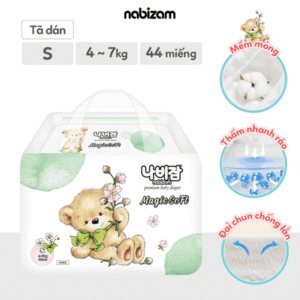 Bỉm dán Nabizam Magic Soft S44 (4-7kg)
