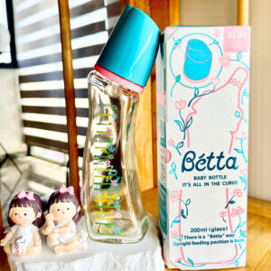 Bình sữa Betta cổ hẹp thủy tinh 200ml